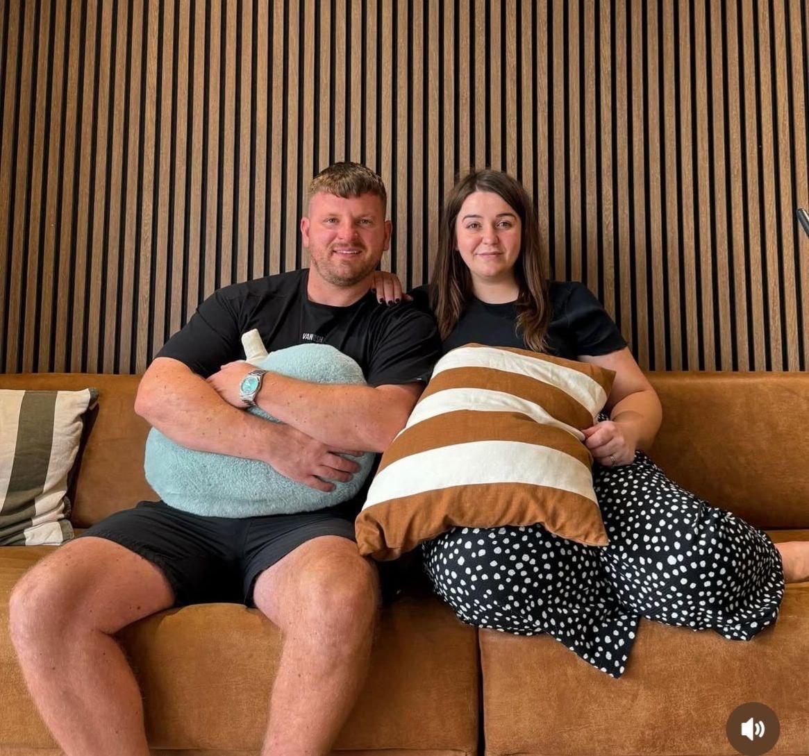 Aidan and Laura, owners of The Cosy Bean